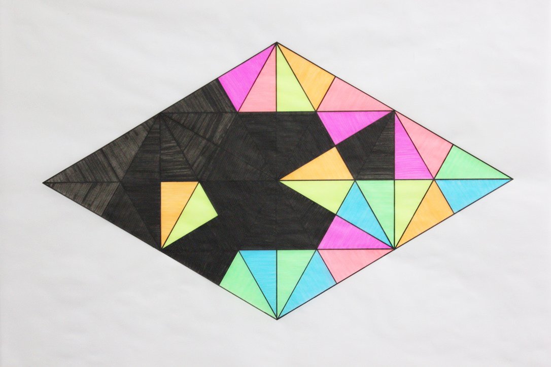 'Love by Proxy: Diagrammatic Drawing No. 10', 2020