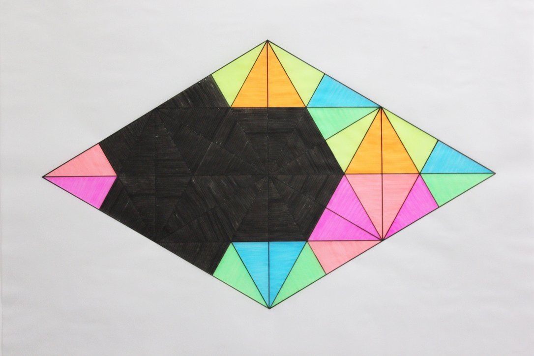 'Love by Proxy: Diagrammatic Drawing No. 11', 2020