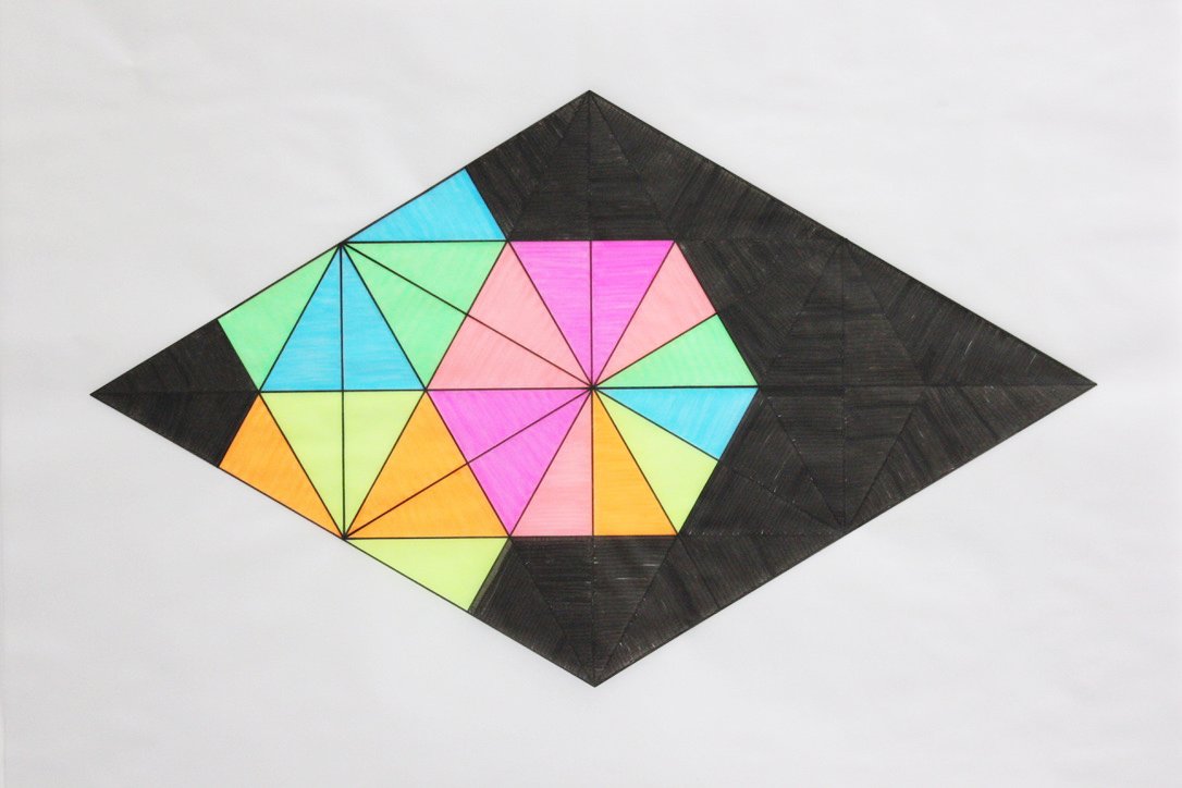 'Love by Proxy: Diagrammatic Drawing No. 12', 2020