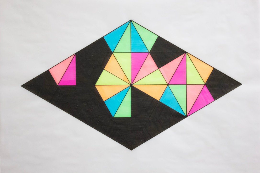 'Love by Proxy: Diagrammatic Drawing No. 4', 2020