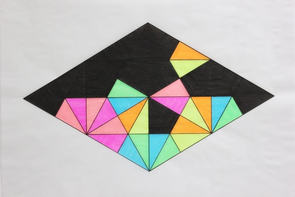 'Love by Proxy: Diagrammatic Drawing No. 5', 2020