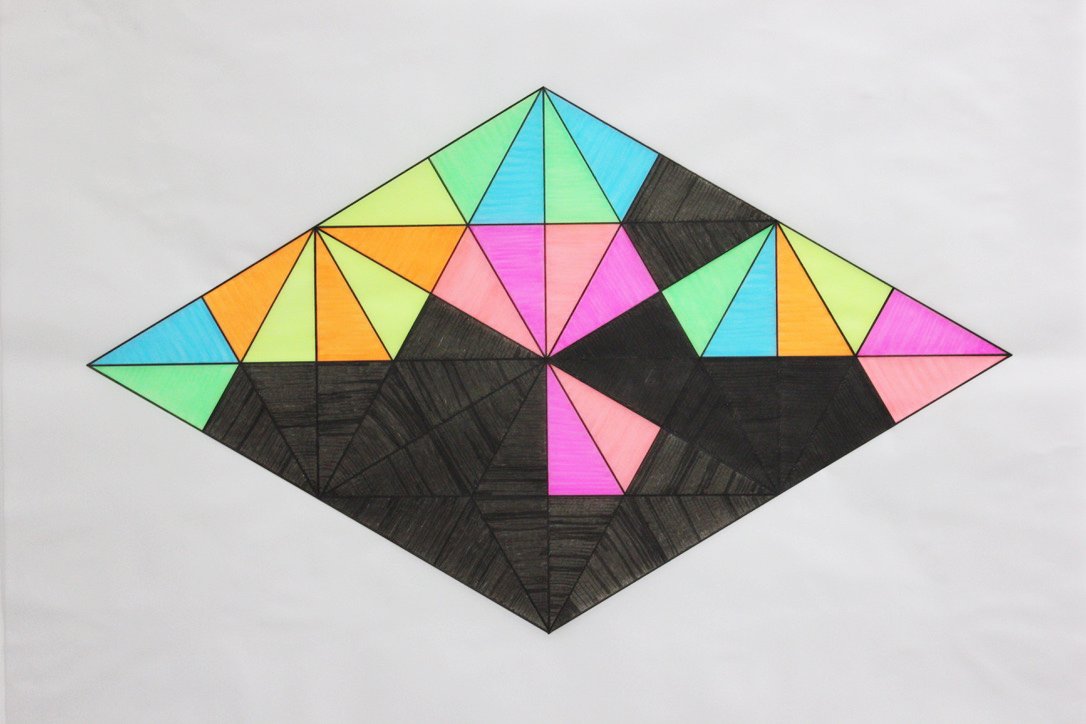 'Love by Proxy: Diagrammatic Drawing No. 6', 2020