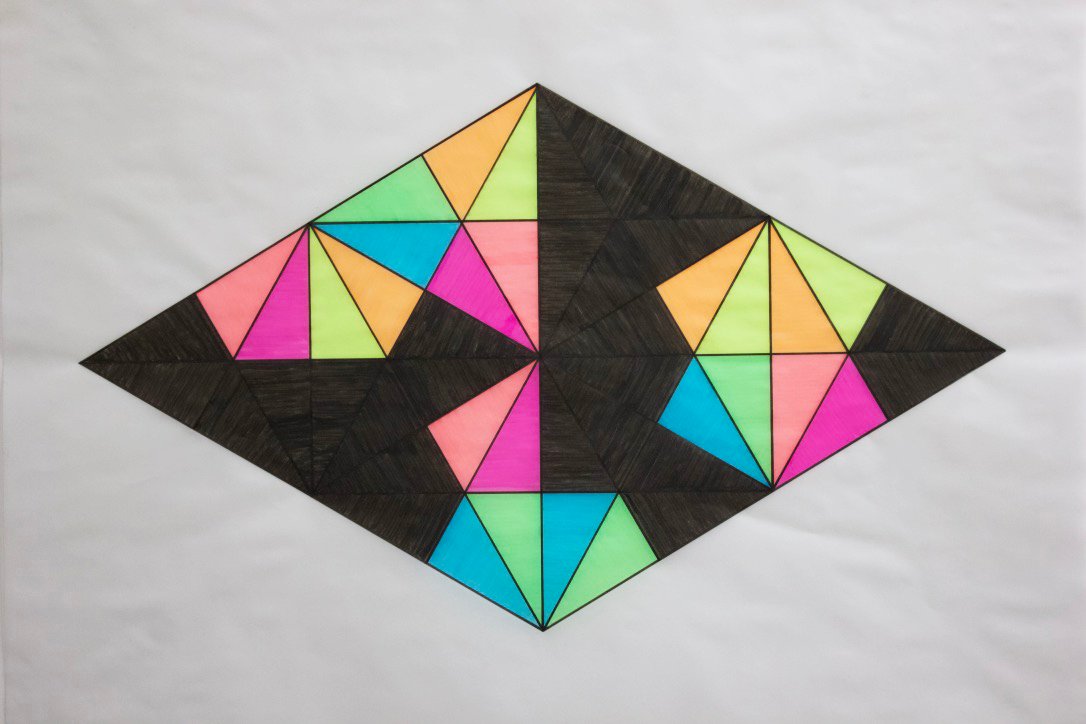 'Love by Proxy: Diagrammatic Drawing No. 7', 2020