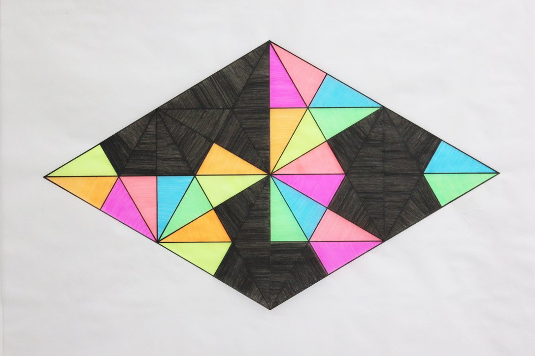 'Love by Proxy: Diagrammatic Drawing No. 8', 2020