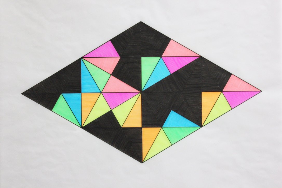 'Love by Proxy: Diagrammatic Drawing No. 14', 2020