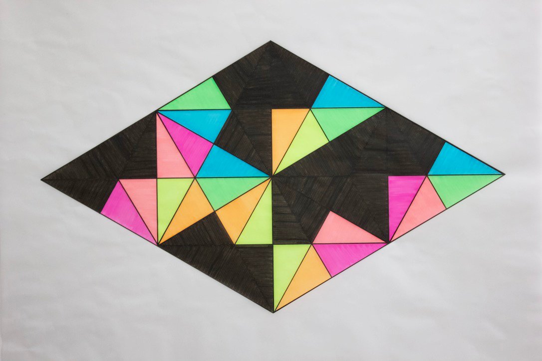 'Love by Proxy: Diagrammatic Drawing No. 18', 2020